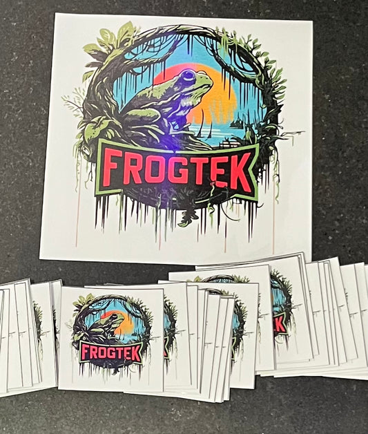 FrogTek Sticker